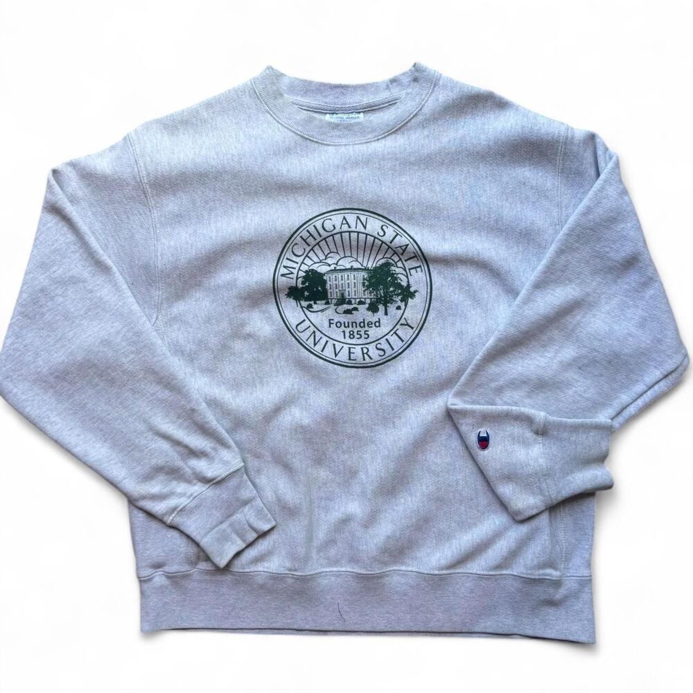 Champion Men's Grey Sweatshirt